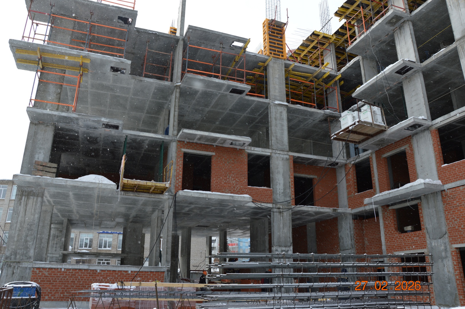 Строительство жилого дома по ул. Подгорная, 61